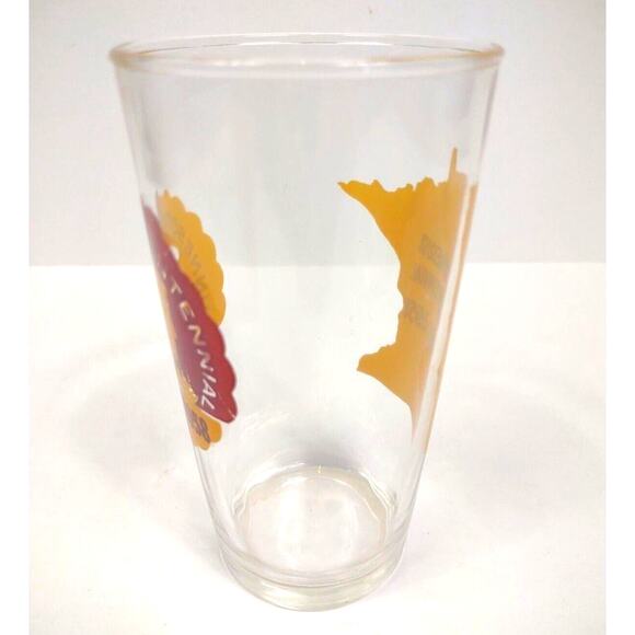 Minnesota Centennial Celebration Drinking Glass 1858-1958 Collectible Display - Picture 5 of 6